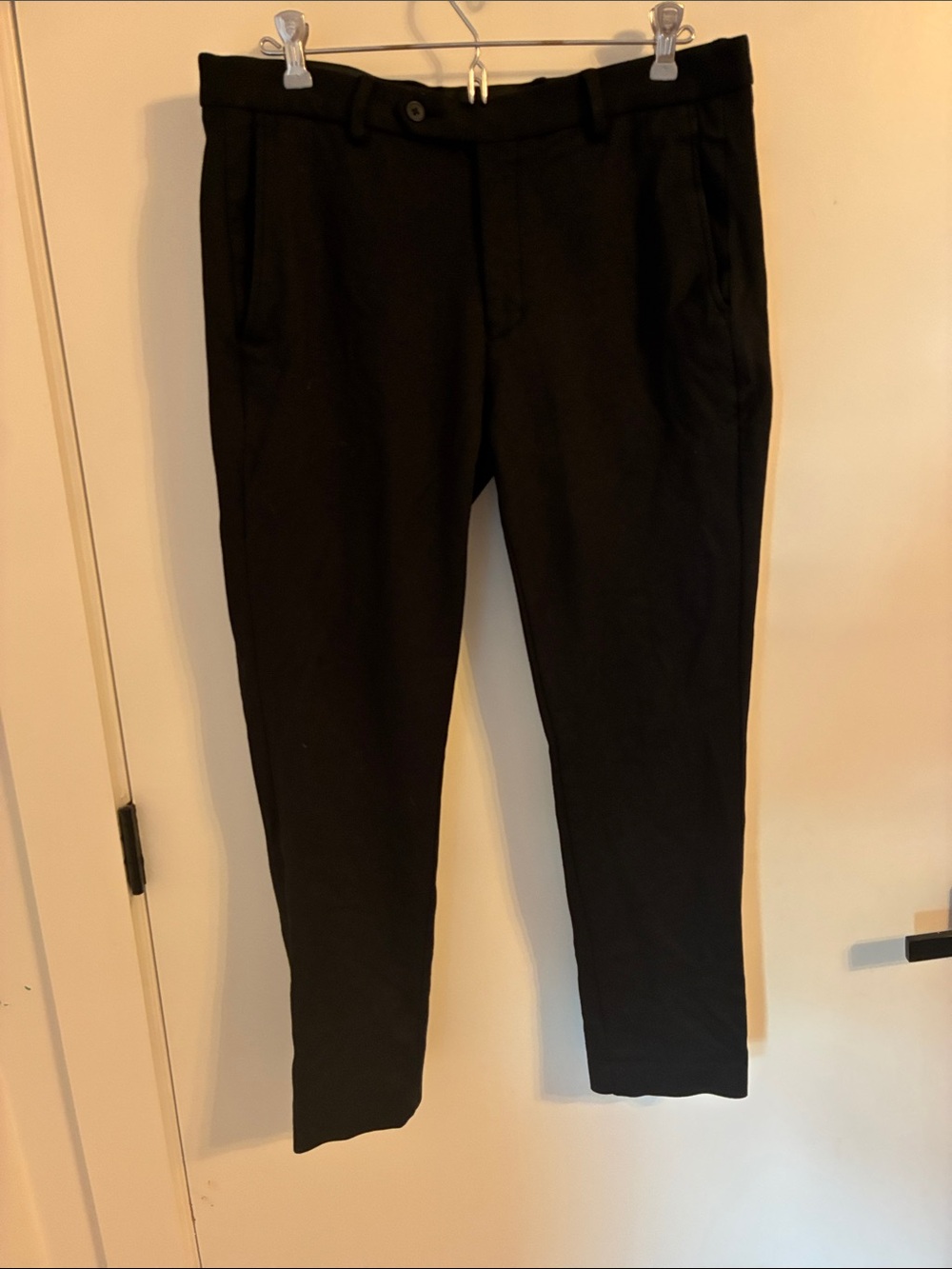 Men's Black Dress Pants - Modern Tailored Trouser